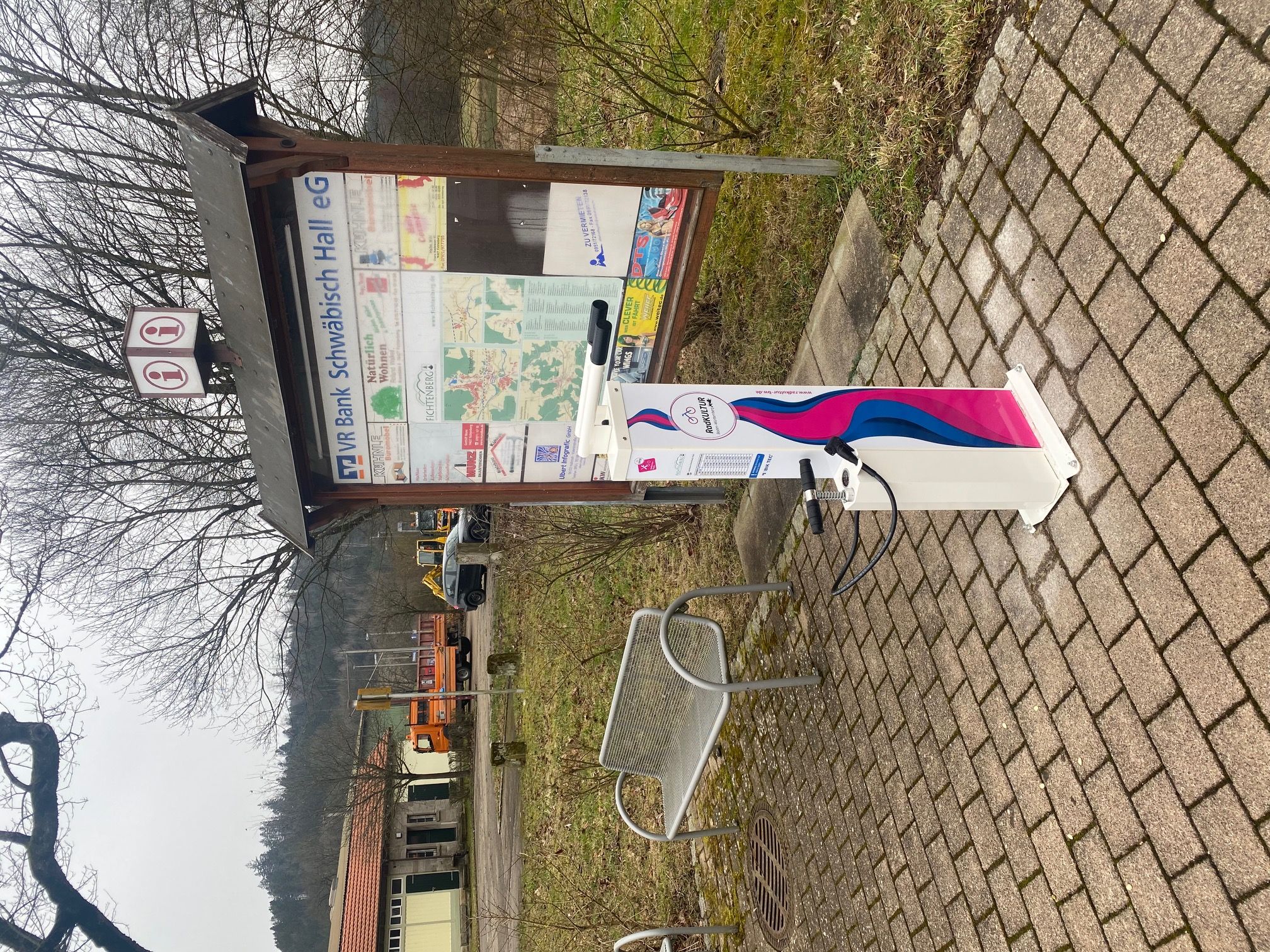 RadService-Station in Fichtenberg