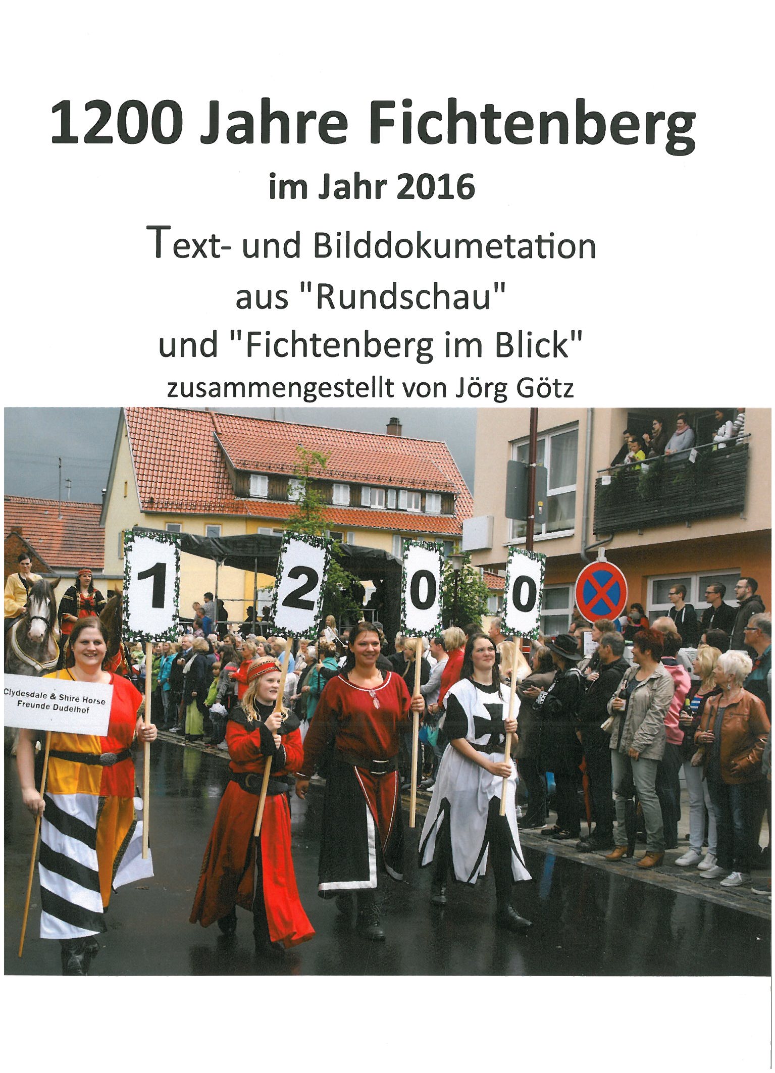 Text- und Bilddokumentation 1200-Jahr-Feier