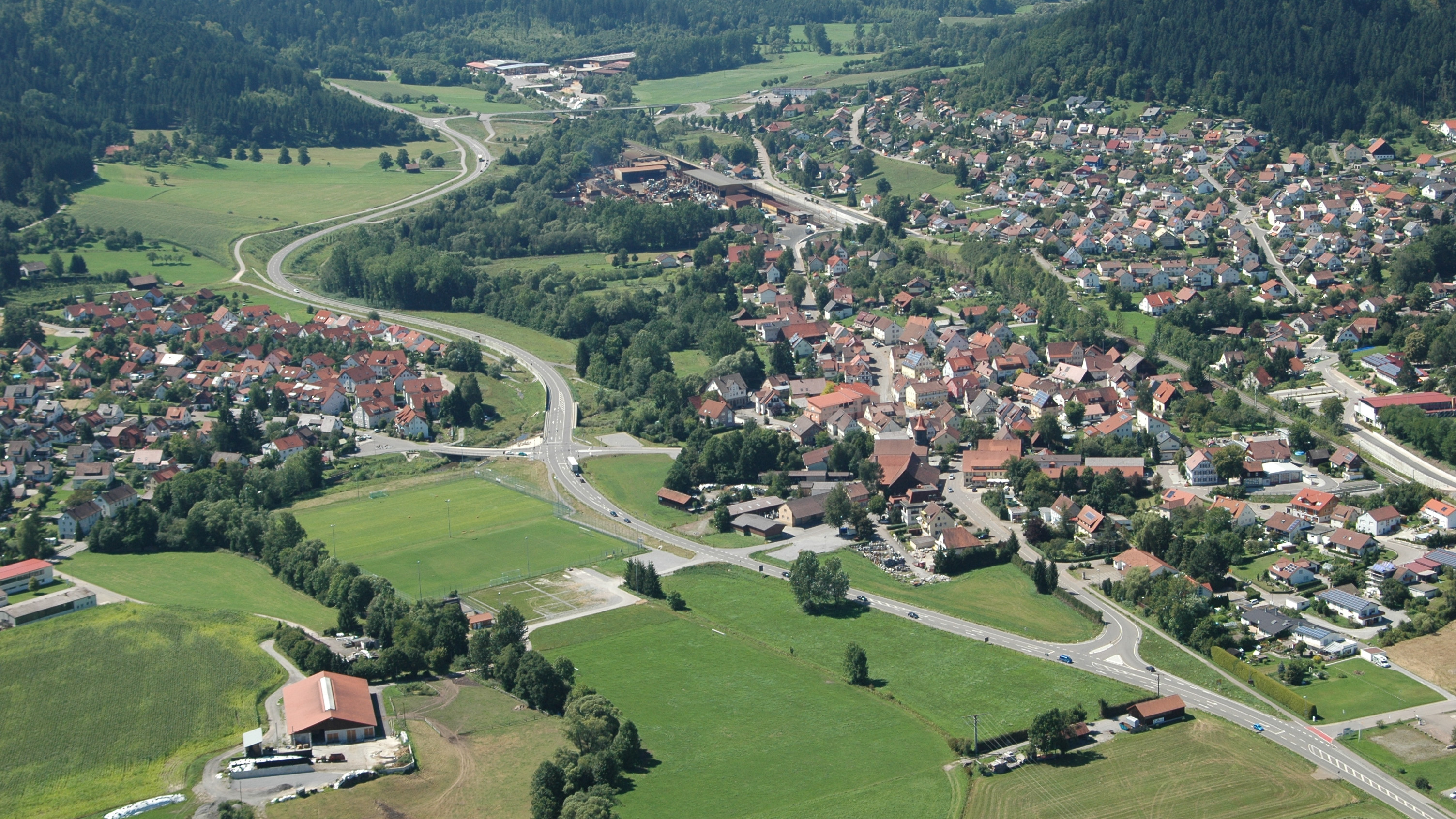 Luftbild Fichtenberg