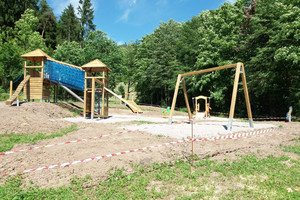 Neuer Spielplatz beim Waldeck